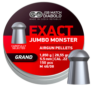 JSB Exact Jumbo Monster Grand 5,52mm - 1,850g 150st