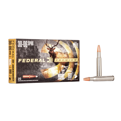 Federal Ammunition 30-06 Springfield Nosler Accubond VS 180GR 20/Box