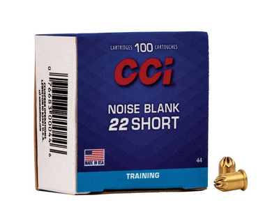 CCI Noise Blank Training Ammo 22 Short Blank 100/Box