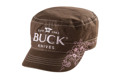 Buck 89076 Keps Dam brun/rosa cadet Buck Logo