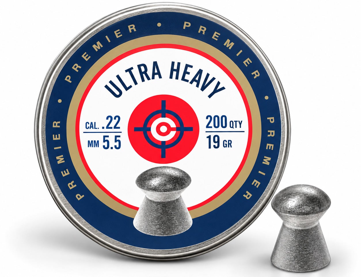 Crosman Domed Ultra Heavy 5,5mm 1,23g 200st