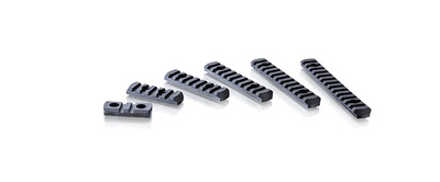 Hera Polymer Picatinny M-Lok Rail System Black 6pcs