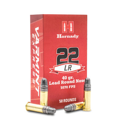 Hornady Rimfire Varmint Express® Ammo .22 lr 40 gr Match 50/Box