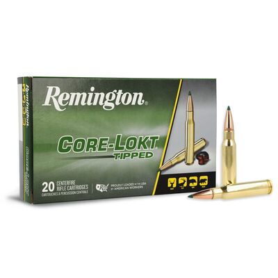 Remington Ammo 308 Win Core-Lokt® Tipped 20/Box