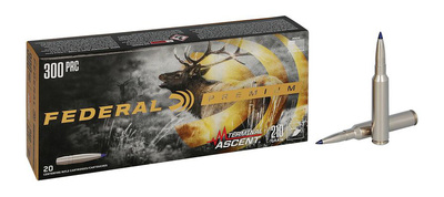 Federal Premium Ammo 300 PRC Terminal Ascent 210gr 20/Box