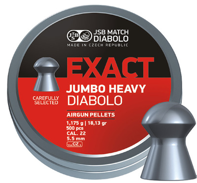 JSB Exact Jumbo Heavy 5,52mm - 1,175g