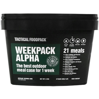 Tactical Foodpack WeekPack Alpha