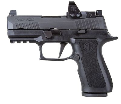 Sig Sauer P320 XCompact, 3,6" 9mm x 19, (2) 15rd Steel Mag, Romeo1Pro