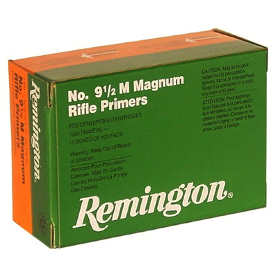 Remington Primer Large Magnum Rifle BR #9 1/2M 1000/Box