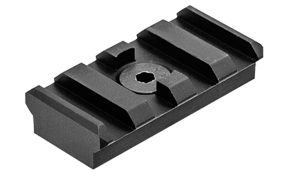 UTG PRO® M-LOK 4-Slot Picatinny Rail Section, Black