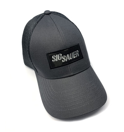 Sig Sauer Woven Patch Athletic Mesh Trucker Hat