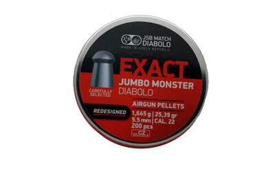 JSB Exact Jumbo Monster, 5,52mm - 1,645g Redesigned