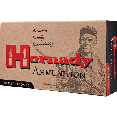 Hornady Custom™ Ammunition,  30-06 SPRG 165 GR BTSP, 20/Box