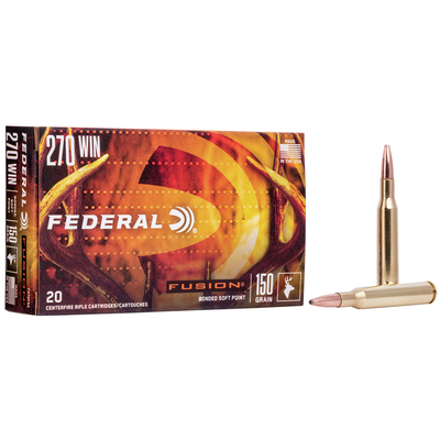 Federal Fusion Ammo .270 Win 20/Box