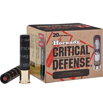Hornady Critical Defense® Ammo 410 2 1/2" Triple Defense® CD 20/Box