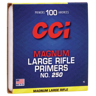 CCI Standard Large Mag Rifle Primer .250 Clam 1000/Box