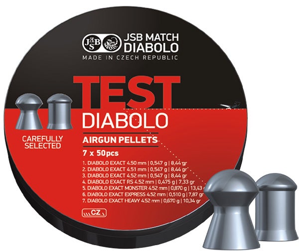 JSB Exact Test 7X50st 4,5 mm
