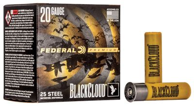 Federal Black Cloud FS Steel 20/76 28g No 2 25/Box