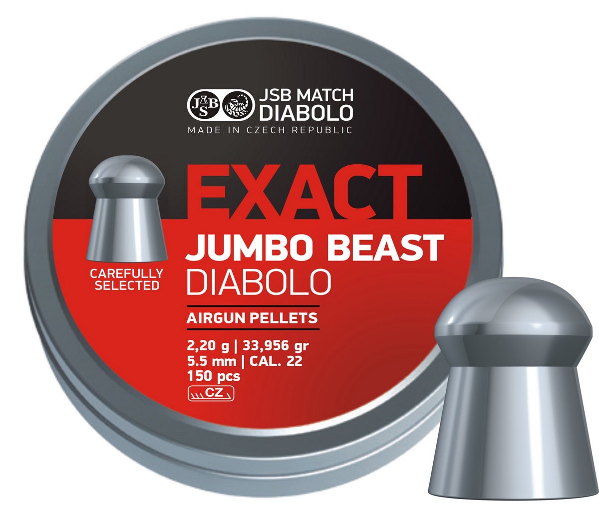 JSB Exact Jumbo Beast, 5,52mm - 2,200g