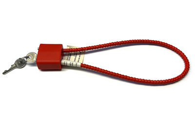 Smith & Wesson M&P 15-22 Sparepart Regal Mod. R15SC Cable Lock Red
