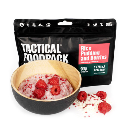 Tactical Foodpack Rice Pudding and Berries