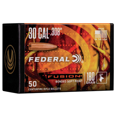 Federal Fusion Bullets 30 Cal (.308) 50/Box