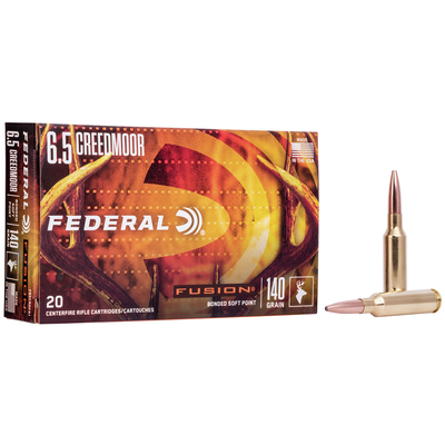 Fusion Ammunition Fusion Rifle 6.5 Creedmoor 140GR 20/Box