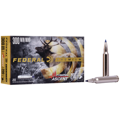 Federal Ammunition 300 WIN MAG Terminal Ascent 200gr 20/Box