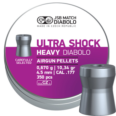 JSB Ultra Shock Heavy, 4,5mm - 0,670g