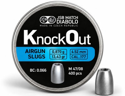 JSB KO Slugs 4,52mm 0,870g 400st