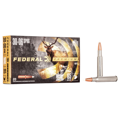 Federal Ammunition 30-06 Springfield Nosler Accubond VS 165GR 20/Box