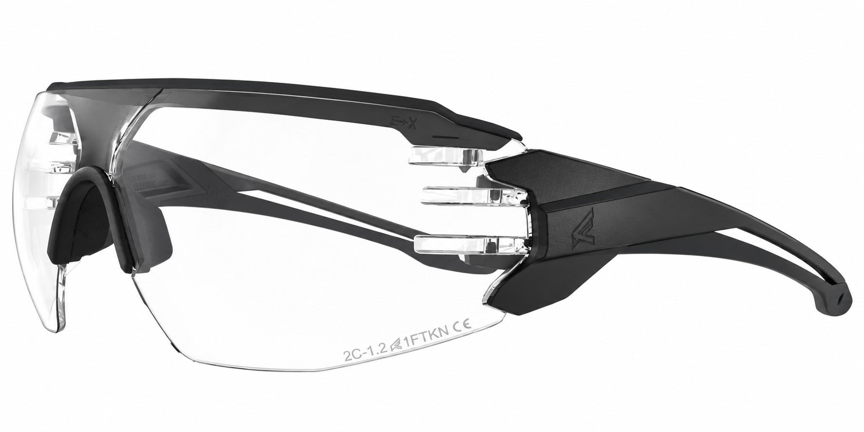 Edge Taven - Black Frame / Clear Vapor Shield Lenses
