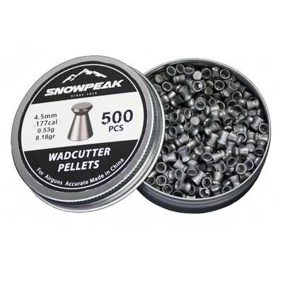 Snowpeak Wadcutter Pellets 4,5mm (0,53g) 500st