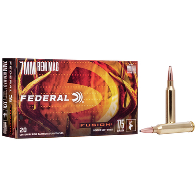 Federal Fusion Ammo 7mm Rem Mag 20/Box
