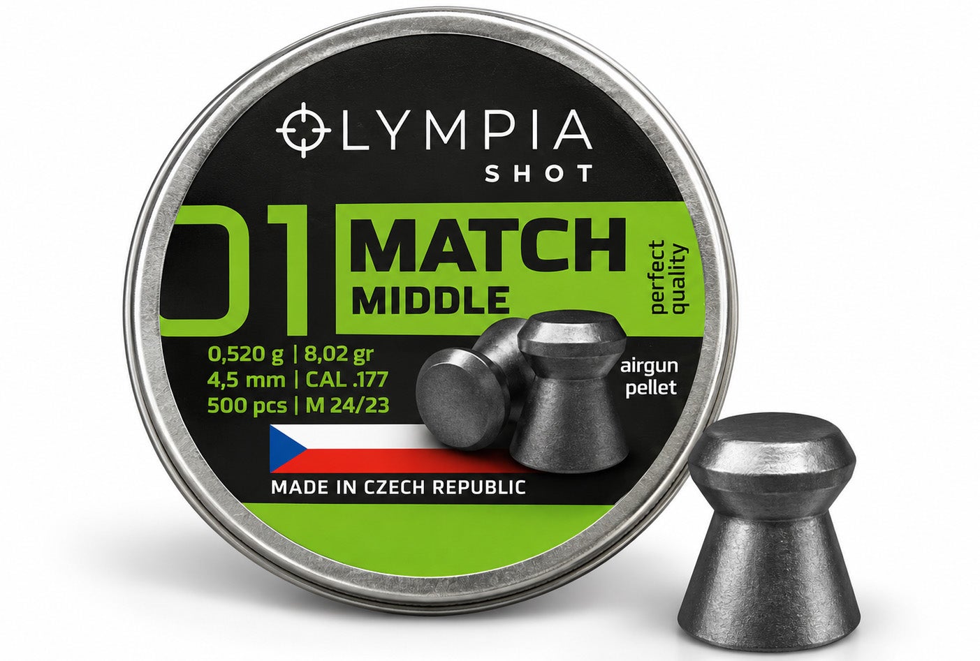 Olympia Match 4,5mm - 0,520g 500st
