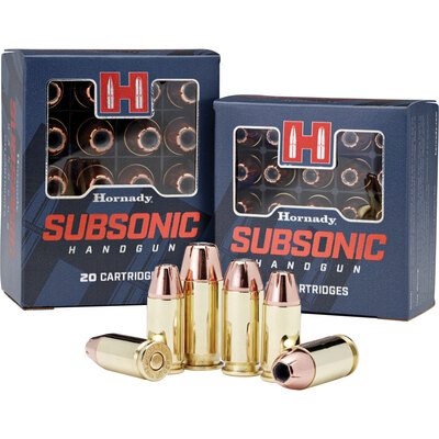 Hornady Subsonic Ammunition 9mm Luger 147 gr XTP® 25/Box