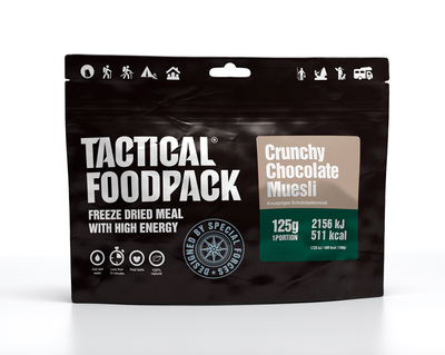 Tactical Foodpack Crunchy Chocolate Muesli