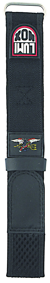 Luminox Armband Navy SEAL DRI-LEX Velcro Svart Med Svart Spänne 27mm