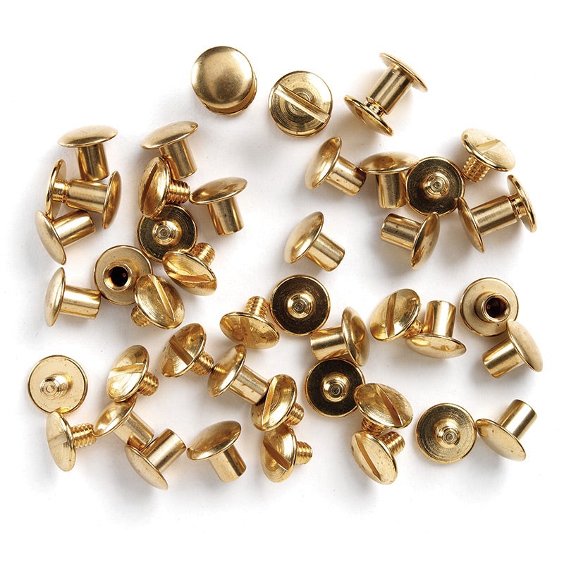 Uncle Mike´s Gunsmith Brass Chicago Screws (24st/f