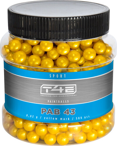 T4E Sport PAB Paintballkulor 500-Pack