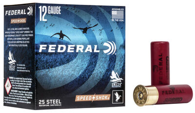 Federal Speed Shok Steel 12/76 35g No 3 25/Box