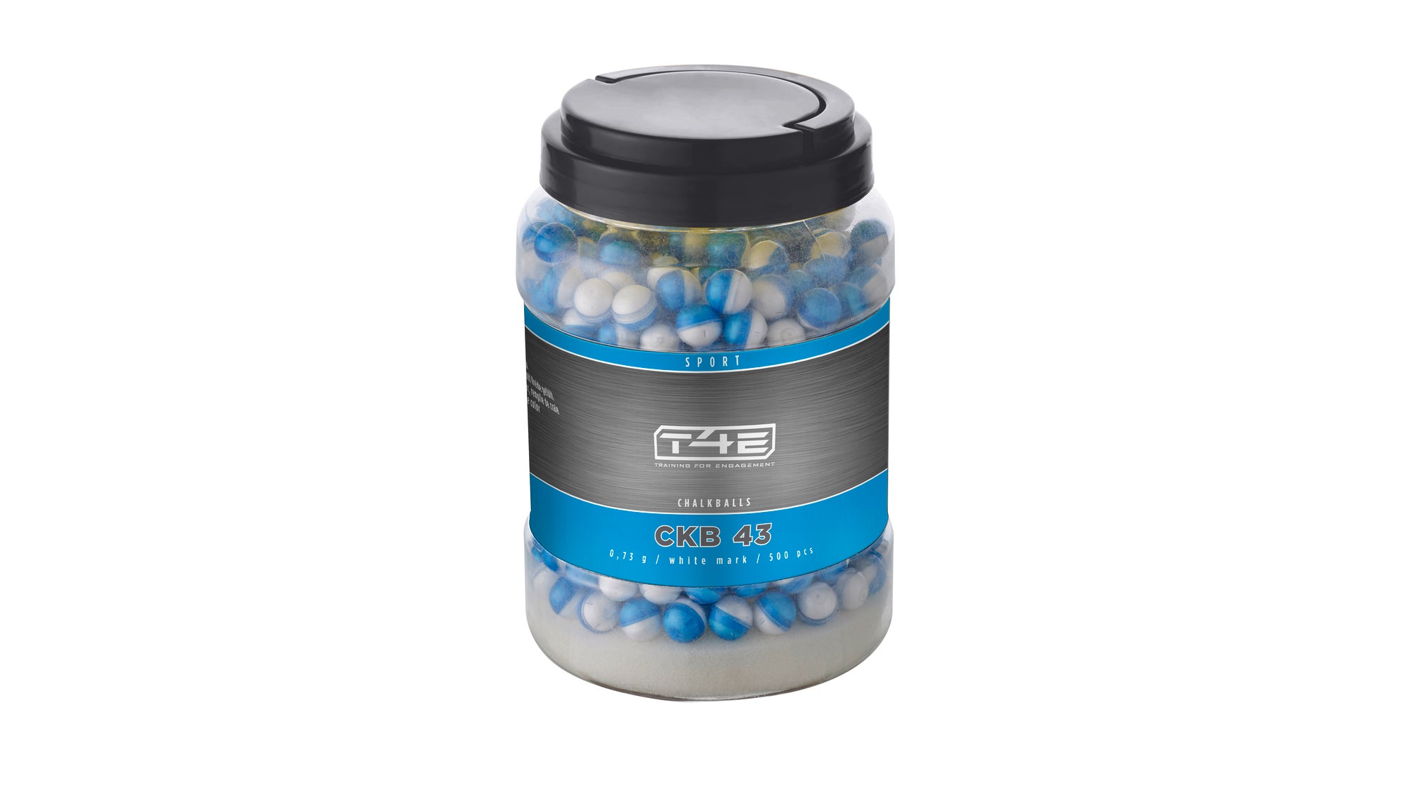 Markerande Kalk kulor vit till T4E, 2 x 250-pack