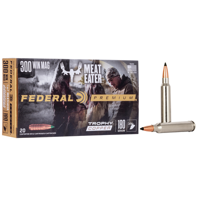 Federal Ammunition 300 WIN MAG Trophy Copper Vital-Shok 180gr 20/Box