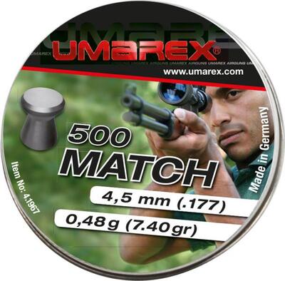 Umarex Match 4,5mm 500st