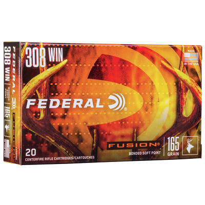 Federal Fusion Ammo .308 Win 20/Box
