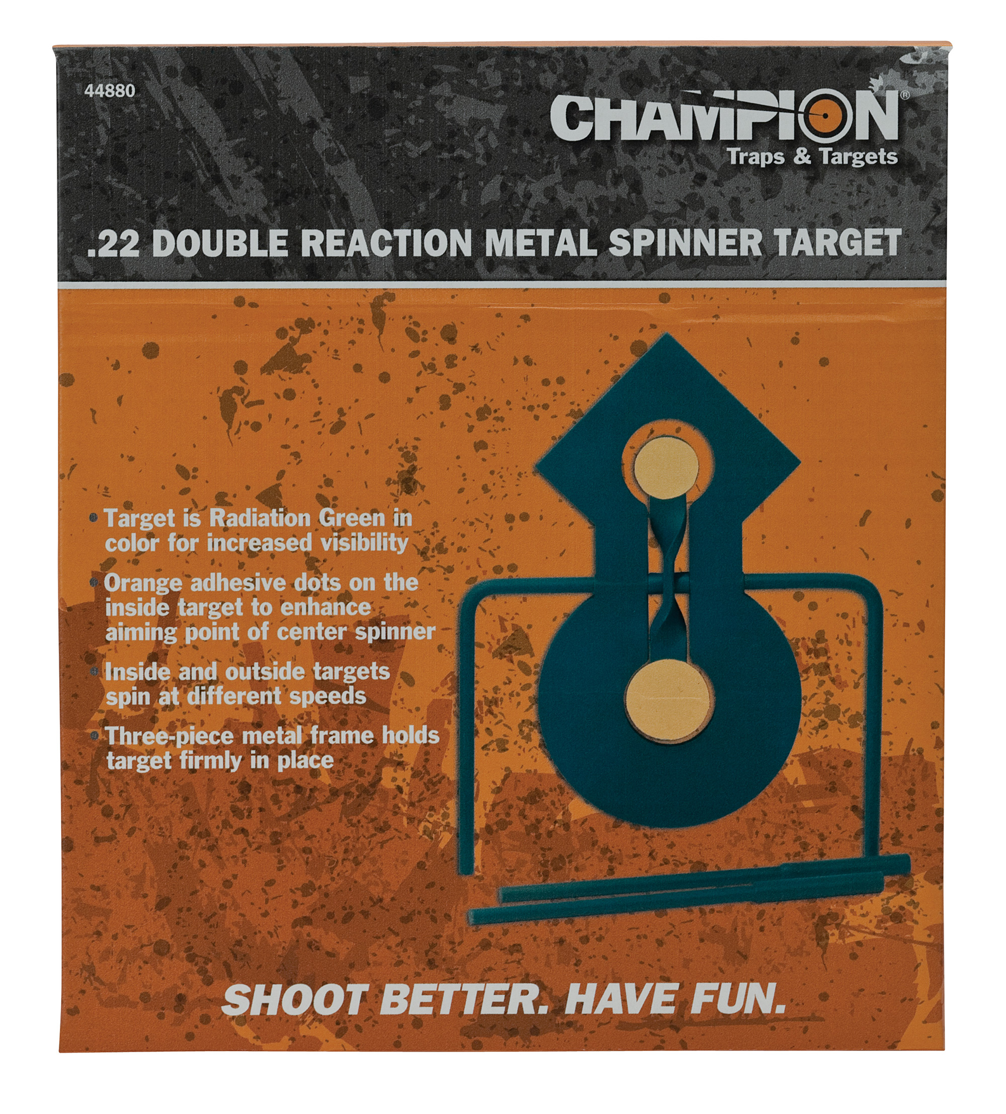 Champion Double Reaction Metal Spinner Target Fondprodukter