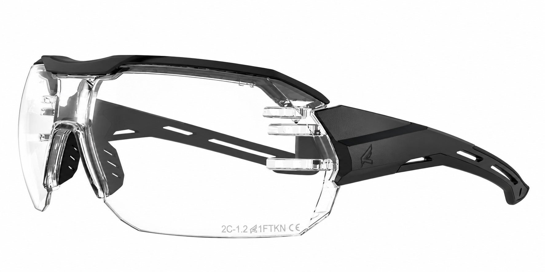 Edge Kabru - Black Frame / Clear Vapor Shield Lenses