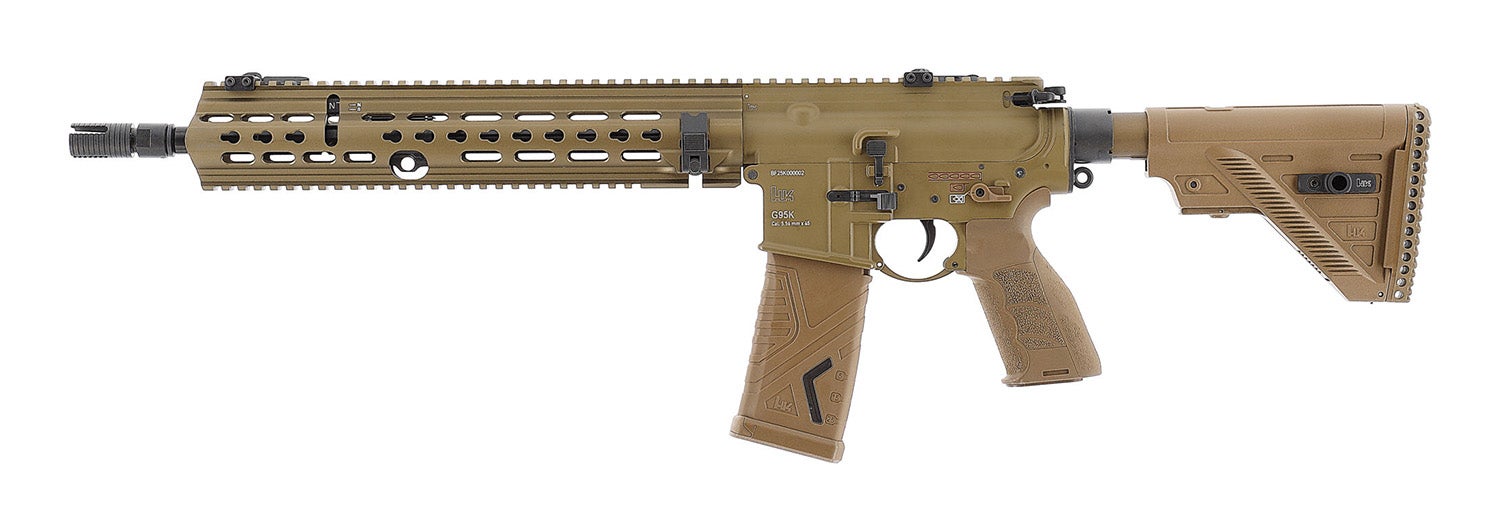 Heckler & Koch G95K AEG 6mm Green-Brown