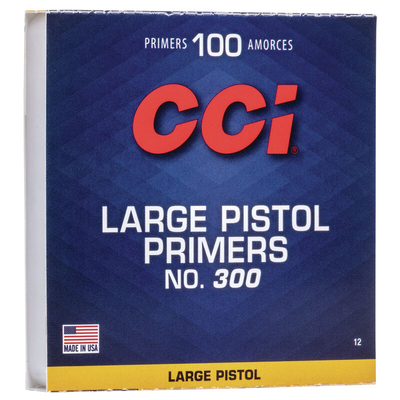 CCI Standard Rifle/Pistol Primer .300 Clam 1000/Box