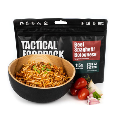 Tactical Foodpack Beef Spaghetti Bolognese